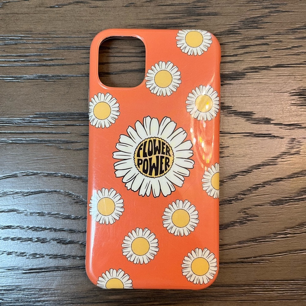 Urban Outfitters Flower Power iPhone 11 Phone Case! Gently used